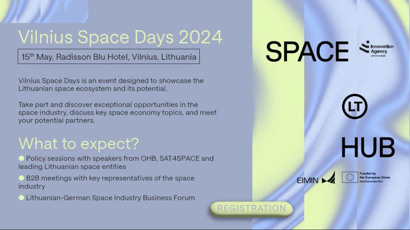 „Vilnius Space Days 2024“: kosmoso sektoriaus tendencijos ir tarptautinis bendradarbiavimas