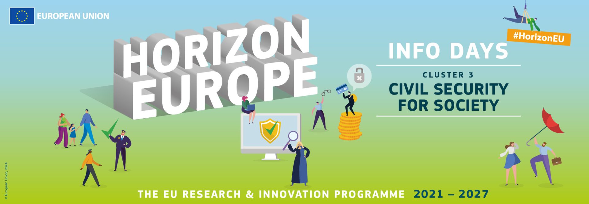 „Europos horizonto“ 3 veiksmų grupės „Civilinė visuomenės sauga“ informacinis ir partnerių paieškos renginys