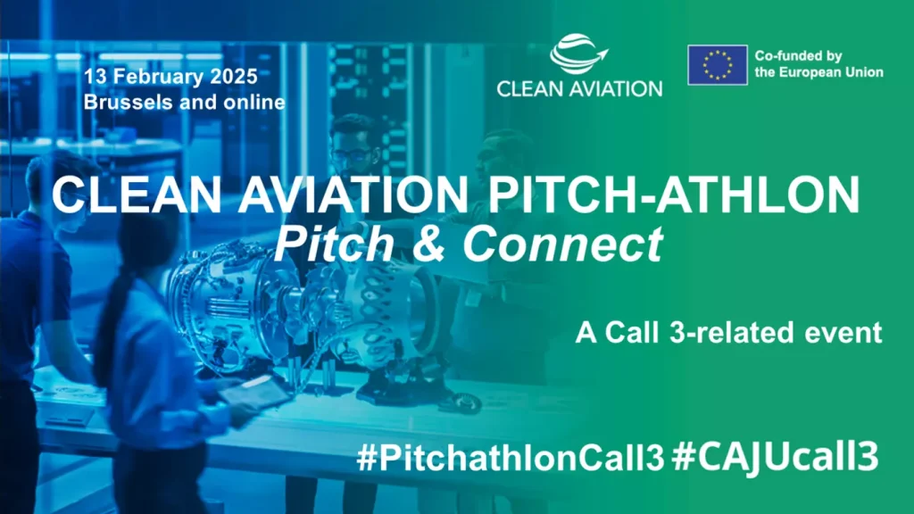 Pratęsta registracija į CleanAviation organizuojamą renginį „PITCH-ATHLON“