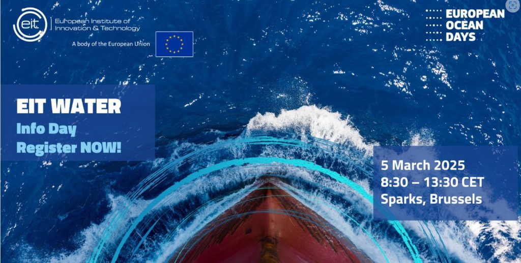 Prisijunkite prie EIT informacinio renginio apie vandens sektorių