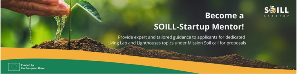 „SOILL-Startup“ kviečia patyrusius specialistus tapti mentoriais ES misijoje „Sveikas dirvožemis ir maistas“