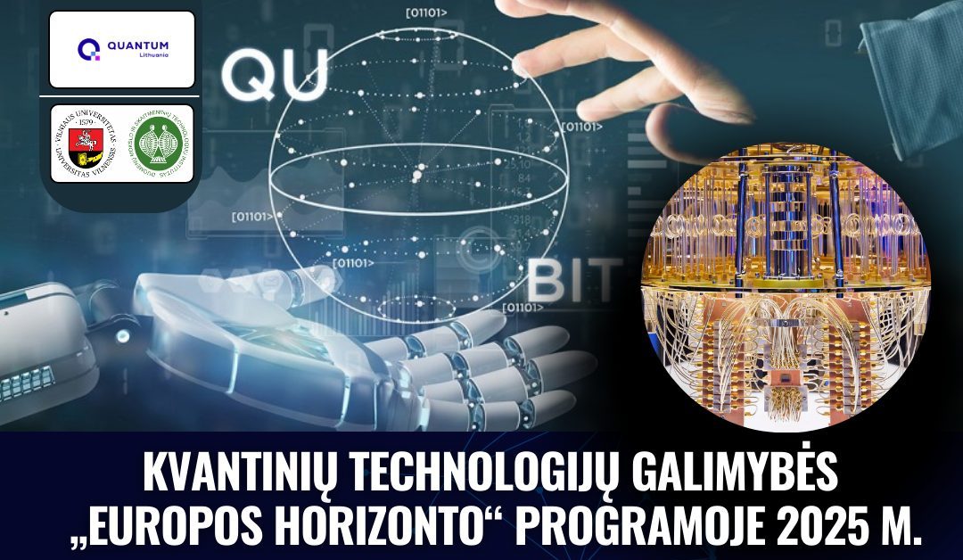Renginys besidomintiems kvantinių technologijų plėtros galimybėmis