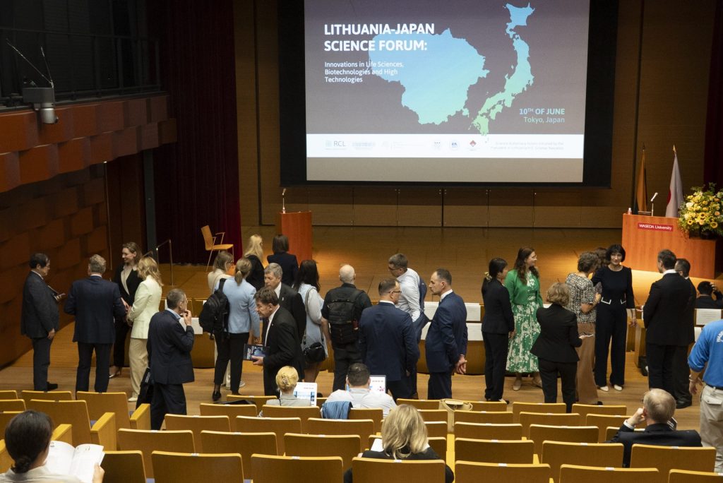 Tokijuje vyko pirmasis Lietuvos–Japonijos mokslo forumas, skatinantis šalių mokslinį bendradarbiavimą