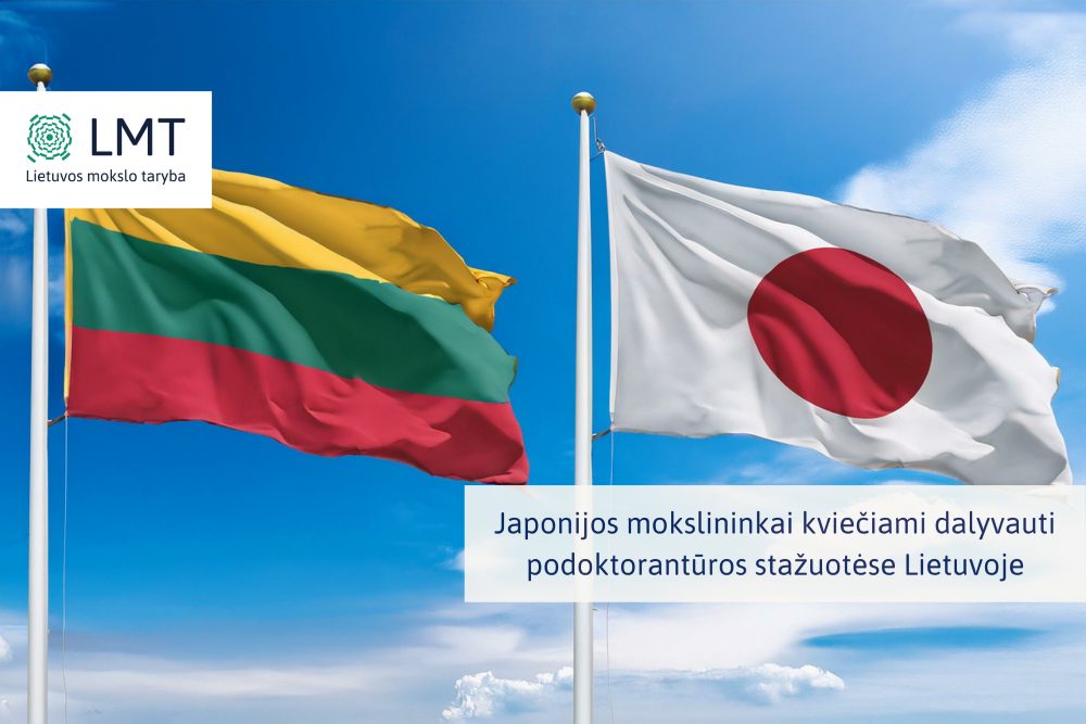 Mokslas be sienų: pradedama podoktorantūros stažuočių programa Japonijos mokslininkams