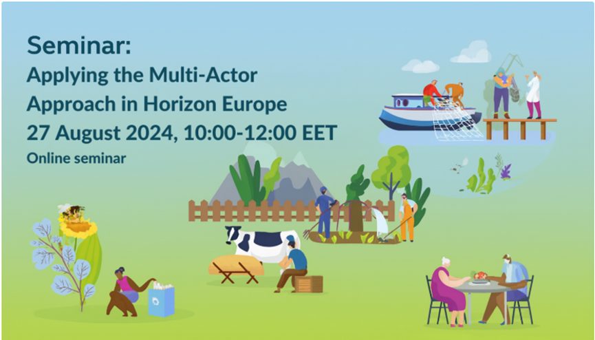 Kviečiame į seminarą apie „Multi-Actor Approach“ metodo taikymą „Europos horizonte“