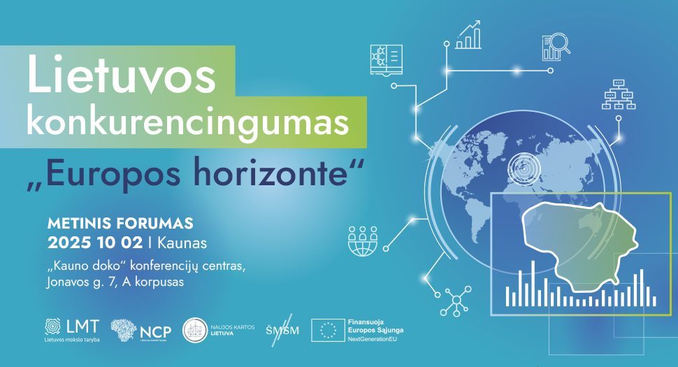 Kviečiame dalyvauti metiniame forume „Lietuvos konkurencingumas „Europos horizonte“