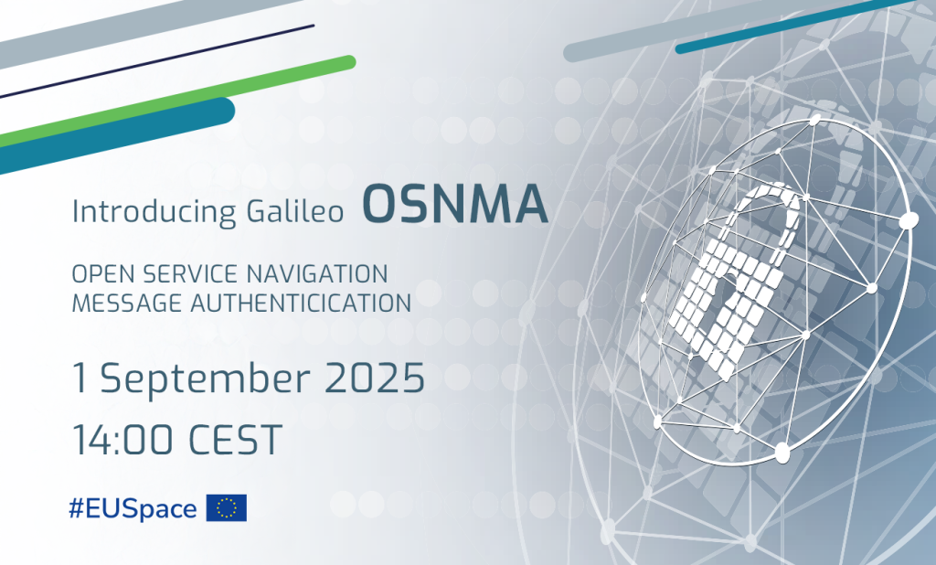Naujos Galileo autentifikavimo paslaugos – OSNMA – pristatymas