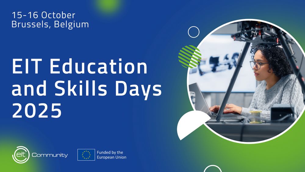 „EIT Education & Skills Days“: renginys švietimo ir įgūdžių ateičiai formuoti