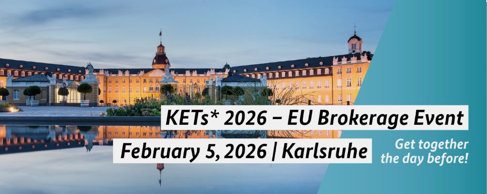 „KETs 2026 EU Brokerage Event“: partnerių paieškos renginys 4, 5 ir 6 veiksmų grupių pareiškėjams