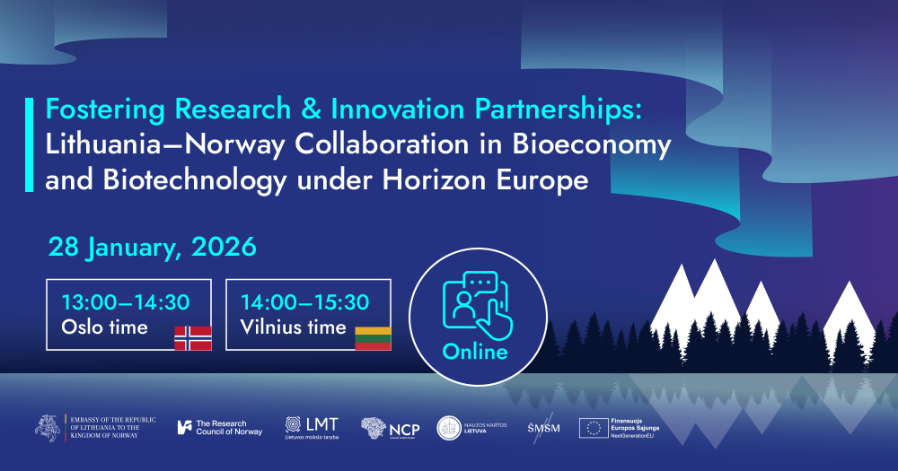 Fostering Research & Innovation Partnerships: Lithuania–Norway Collaboration in Bioeconomy and Biotechnology under Horizon Europe