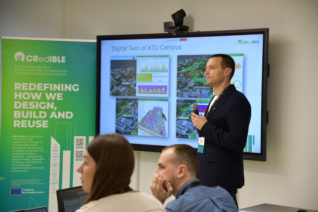 CRedIBlE: kaip KTU mokslininkai kuria žiedinės statybos ateitį Europoje