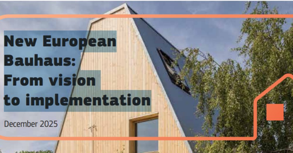 Pristatytos Naujojo europinio bauhauzo ateities kryptys