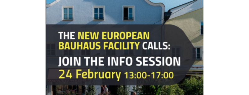 Naujojo europinio bauhauzo informacinė diena