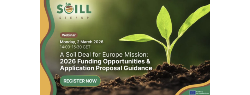 „Europos dirvožemio būklės gerinimas“: 2026 m. finansavimo galimybės ir paraiškų rengimo gairės gyvųjų laboratorijų temoms