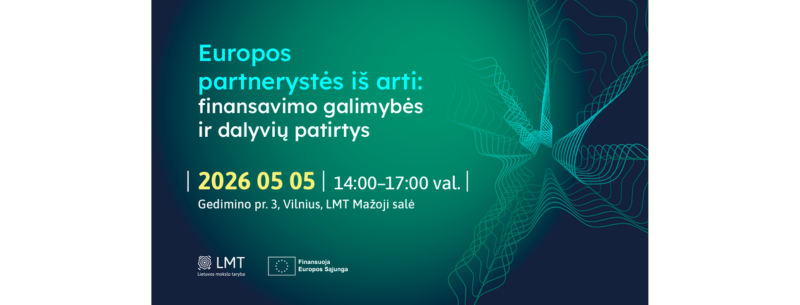 Europos partnerystės iš arti: finansavimo galimybės ir dalyvių patirtys