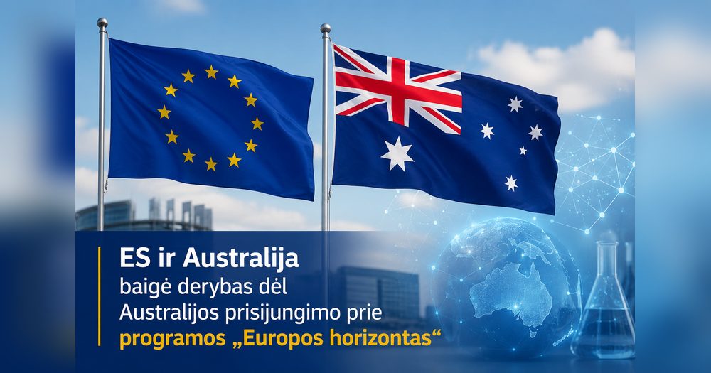 ES ir Australija baigė derybas dėl Australijos prisijungimo prie programos „Europos horizontas“
