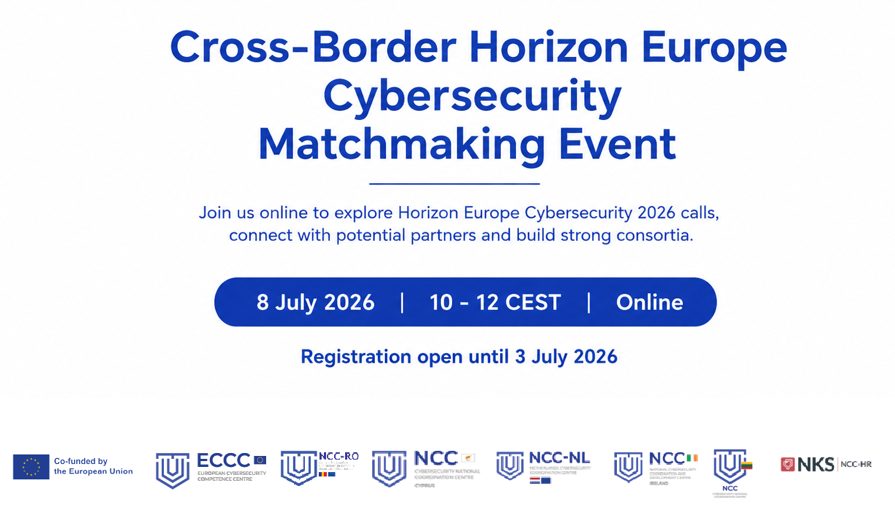 Cross-Border Horizon Europe Cybersecurity Matchmaking Event